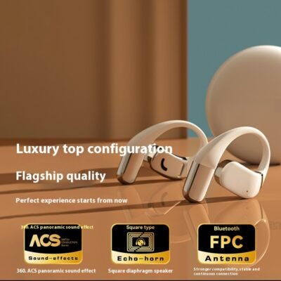 Open Wireless Bluetooth Headset Noise Reduction Low Latency